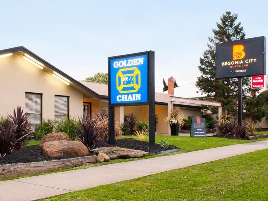 Begonia City Motor Inn Ballarat Dış mekan fotoğraf